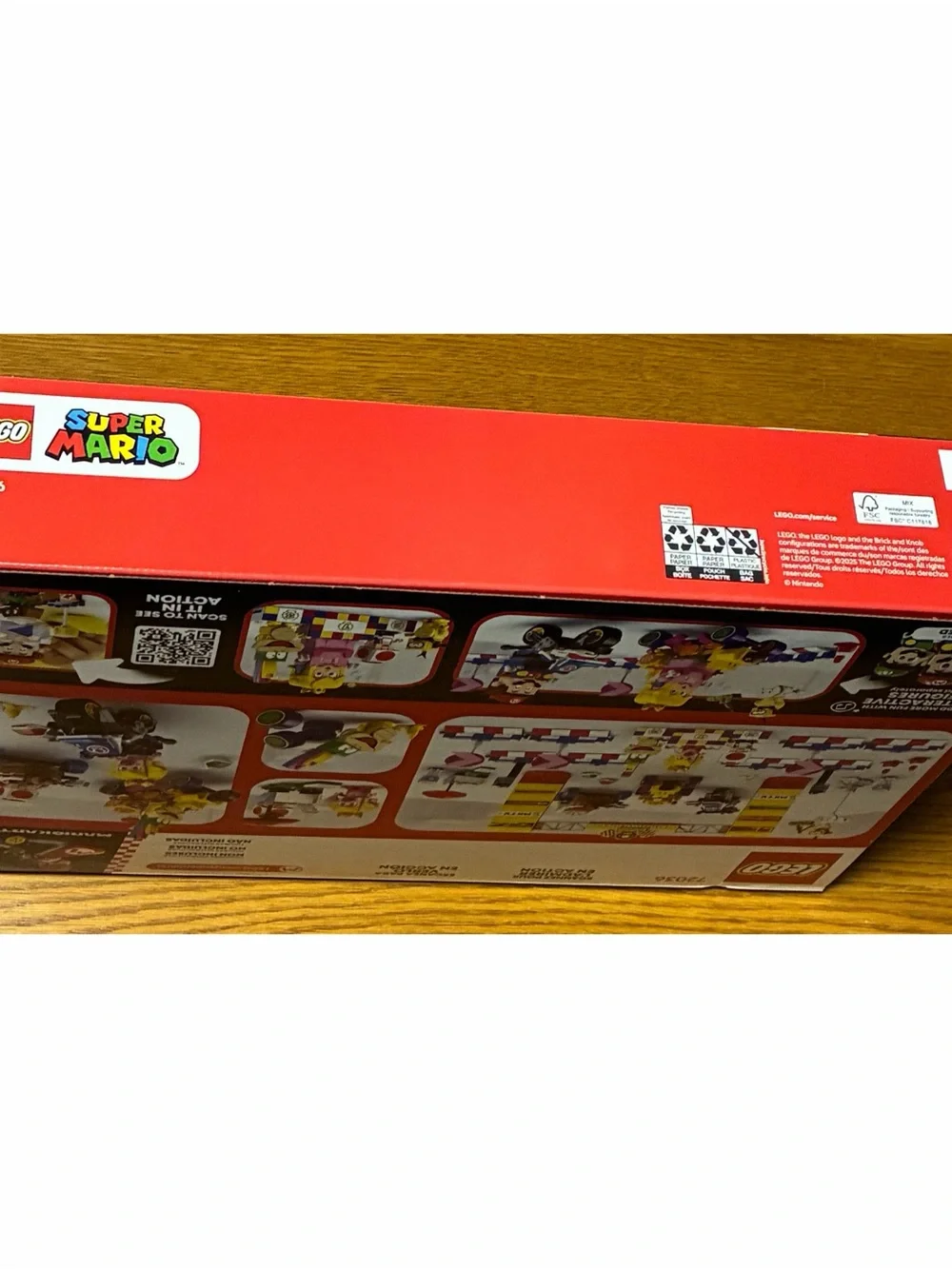 LEGO Mario Kart Super Mario #72036 Building Set 823 pieces NIB